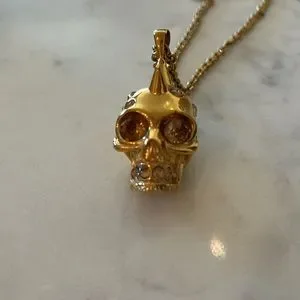 Alexander McQueen | Jewelry | Alexander Mcqueen Gold Skull